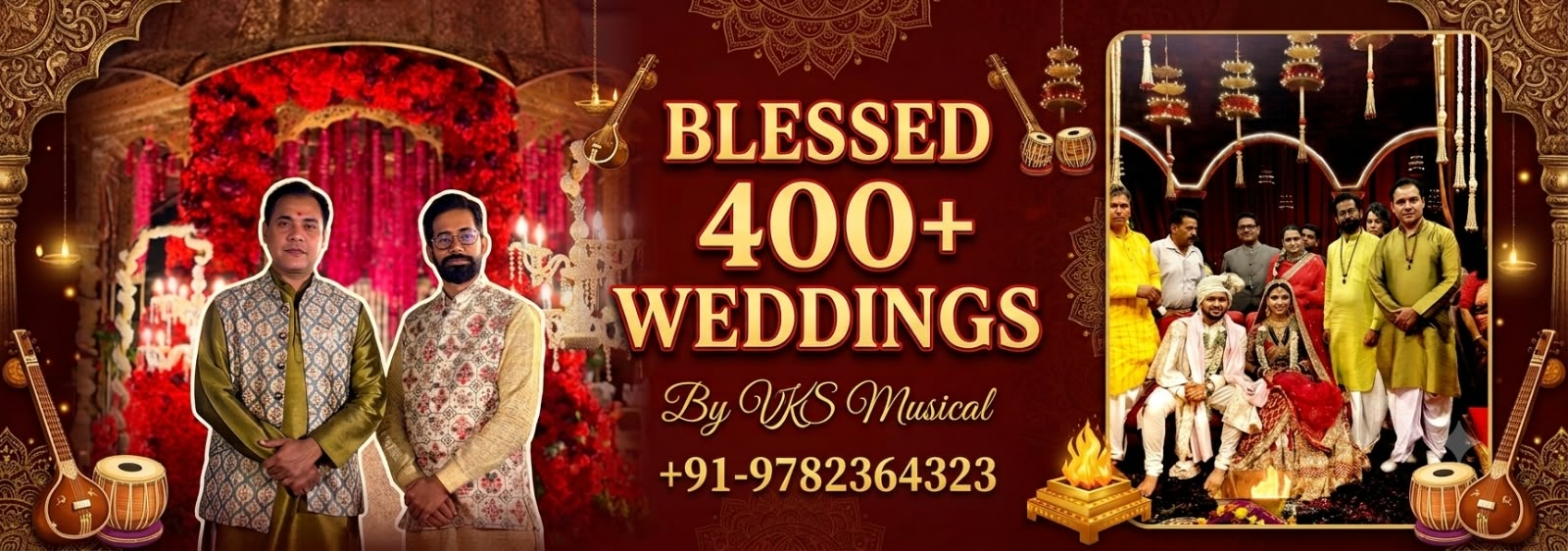 400+ Musical Phere Artist By VKS Pandit Ji Group, Cost Price