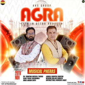 Vedic Musical Pheras Team, Musical Phere Artist, Singer, Pandit Ji, Cost, Price Agra City Vedic Musical Pheras Team, Musical Phere Artist, Singer, Pandit Ji, Cost, Price Agra City