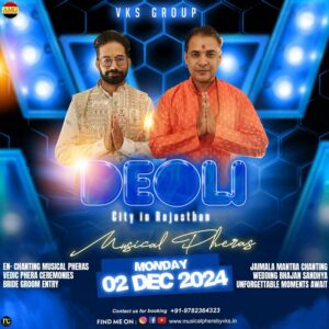 Vedic Musical Pheras Team, Musical Phere Artist, Singer, Pandit Ji, Cost, Price Deoli Vedic Musical Pheras Team, Musical Phere Artist, Singer, Pandit Ji, Cost, Price Deoli