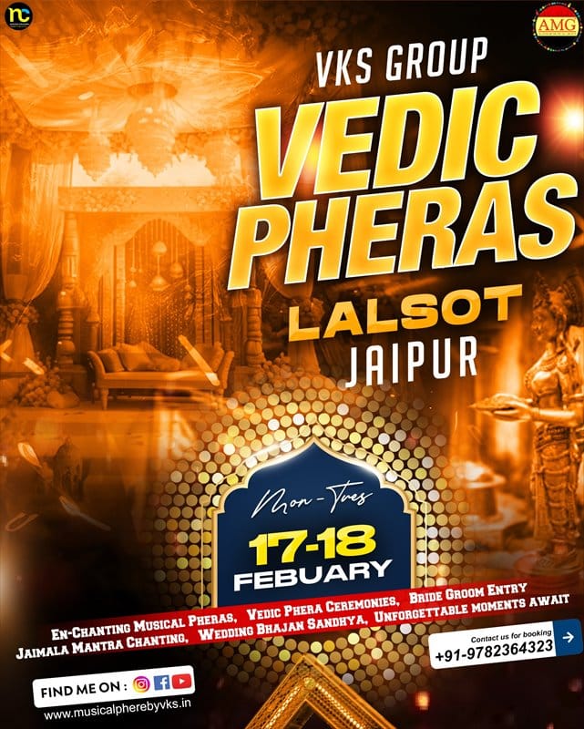 Wedding Pandit, Modern Vedic Pheras, Puja Ceremony Lalsot Near Me
