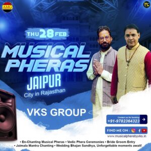 Wedding Vedic Musical Pheras Artists, Musical Phere Artist, Singer, Pandit Ji, Cost, Price Jaipur