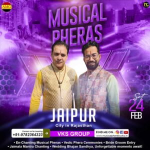 Wedding Vedic Musical Pheras Team, musical Phere Artist, Singer, Pandit Ji, Cost, Price Jaipur City Wedding Vedic Musical Pheras Team, musical Phere Artist, Singer, Pandit Ji, Cost, Price Jaipur City